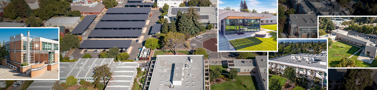 Collage image of Rockaway Grove campus